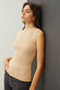 Sleeveless Ribbed Sweater (2 COLORS) | BE COOL *LA LIVE PREORDER
