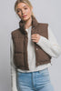 Cropped Puffer Vest (3 COLORS) *DEAL