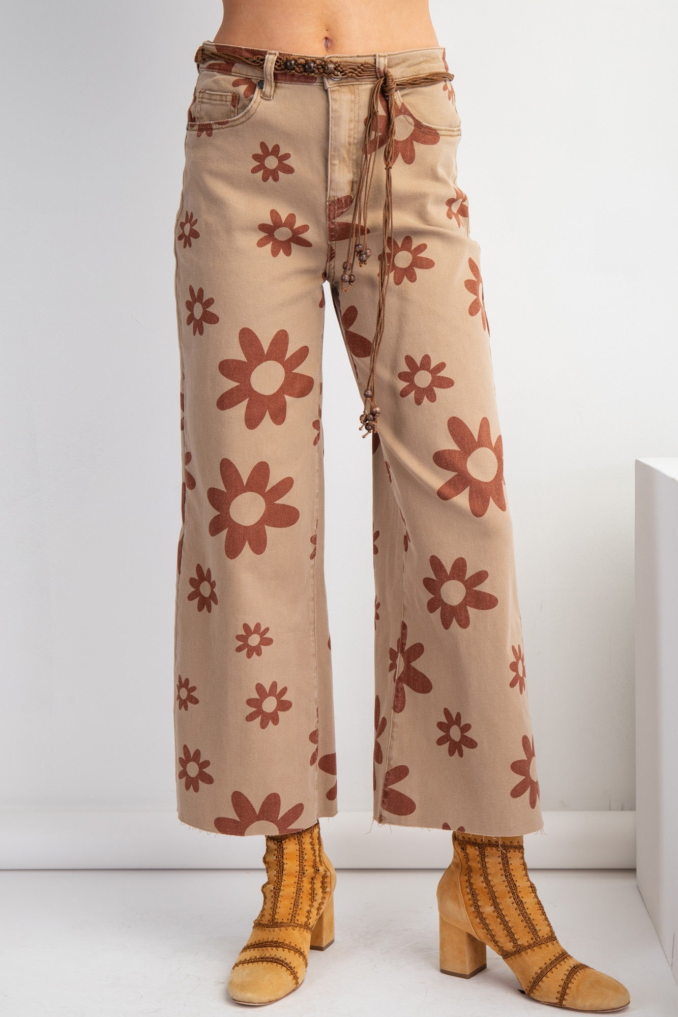 Daisy Washed Twill Pants