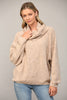 Marled Yarn Cowl Neck Long Sleeve Sweater | FATE *30A SEPT PREORDER