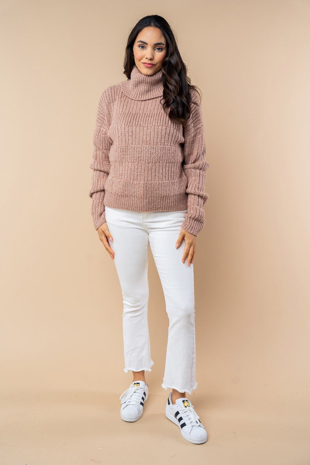 Mauve Chunky Sweater