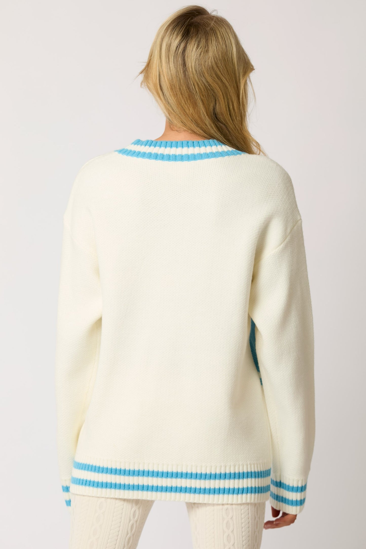 SKI Colorpop Ivory Sweater