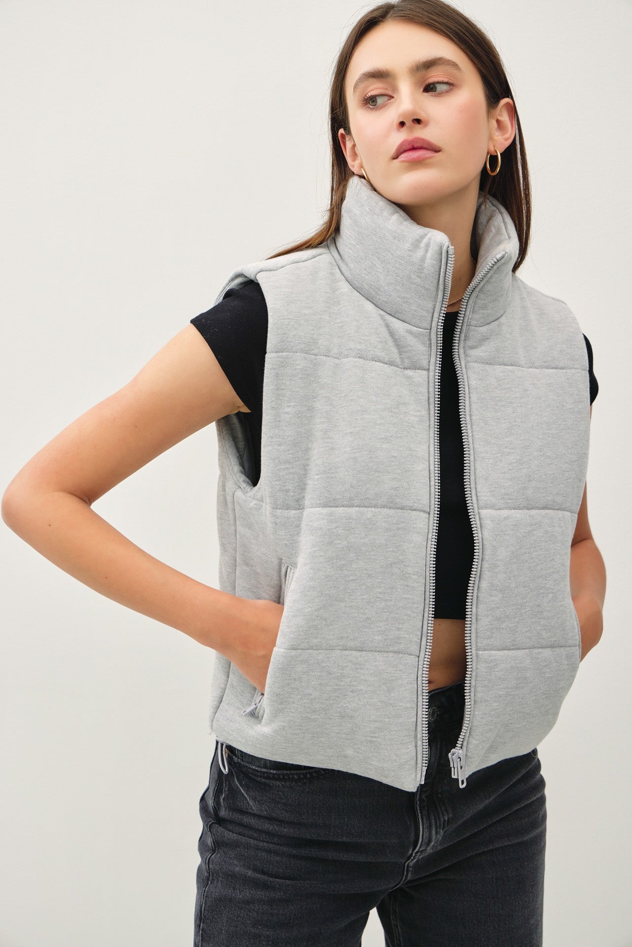 The Essential Fall Puffer Vest