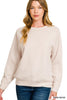 Scuba Crewneck Pullover (7 COLORS) | ZENANA *LA LIVE PREORDER