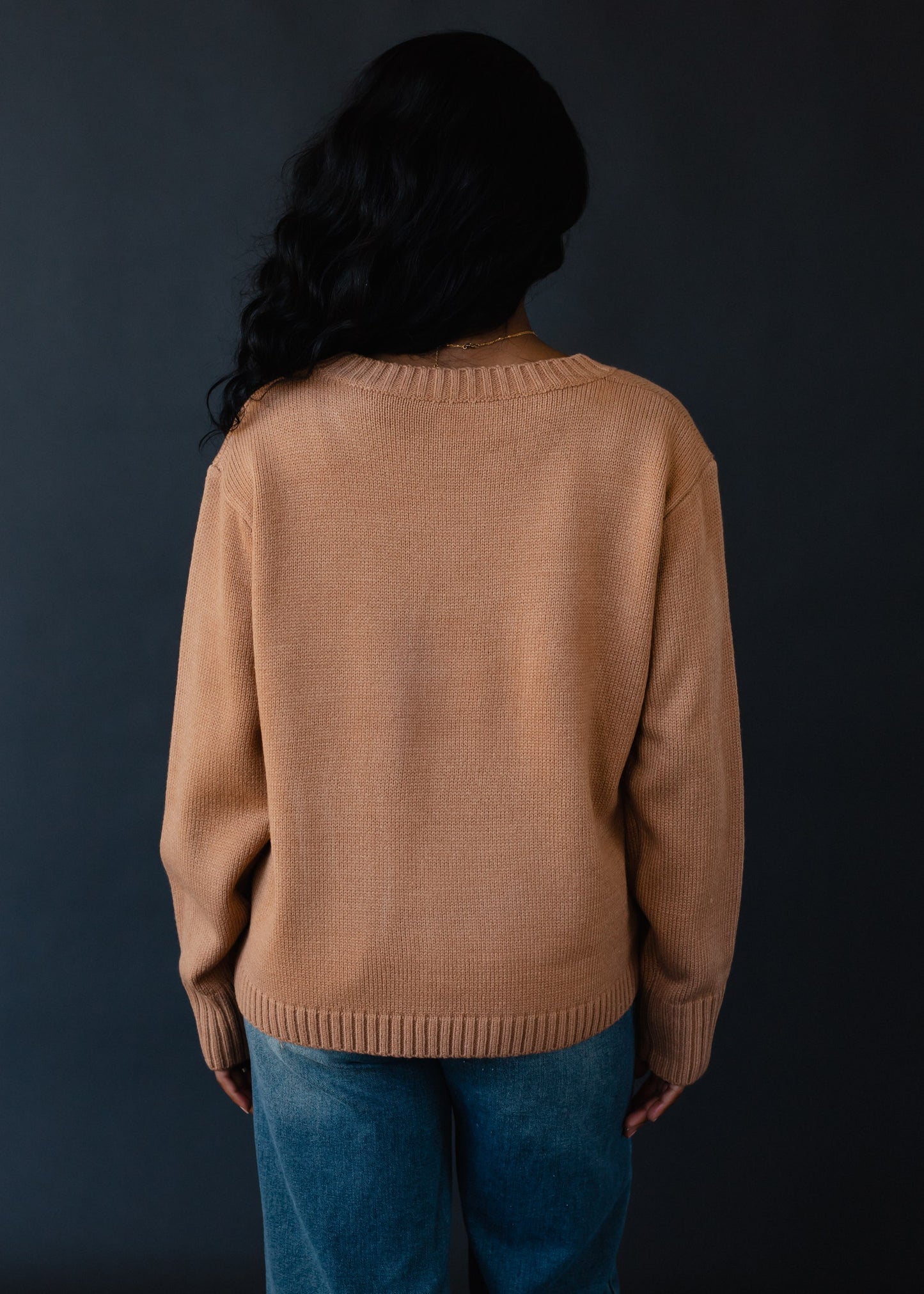 Lt. Brown Coffee Weather Sweater