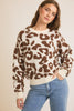 Bold Cream Leopard Sweater