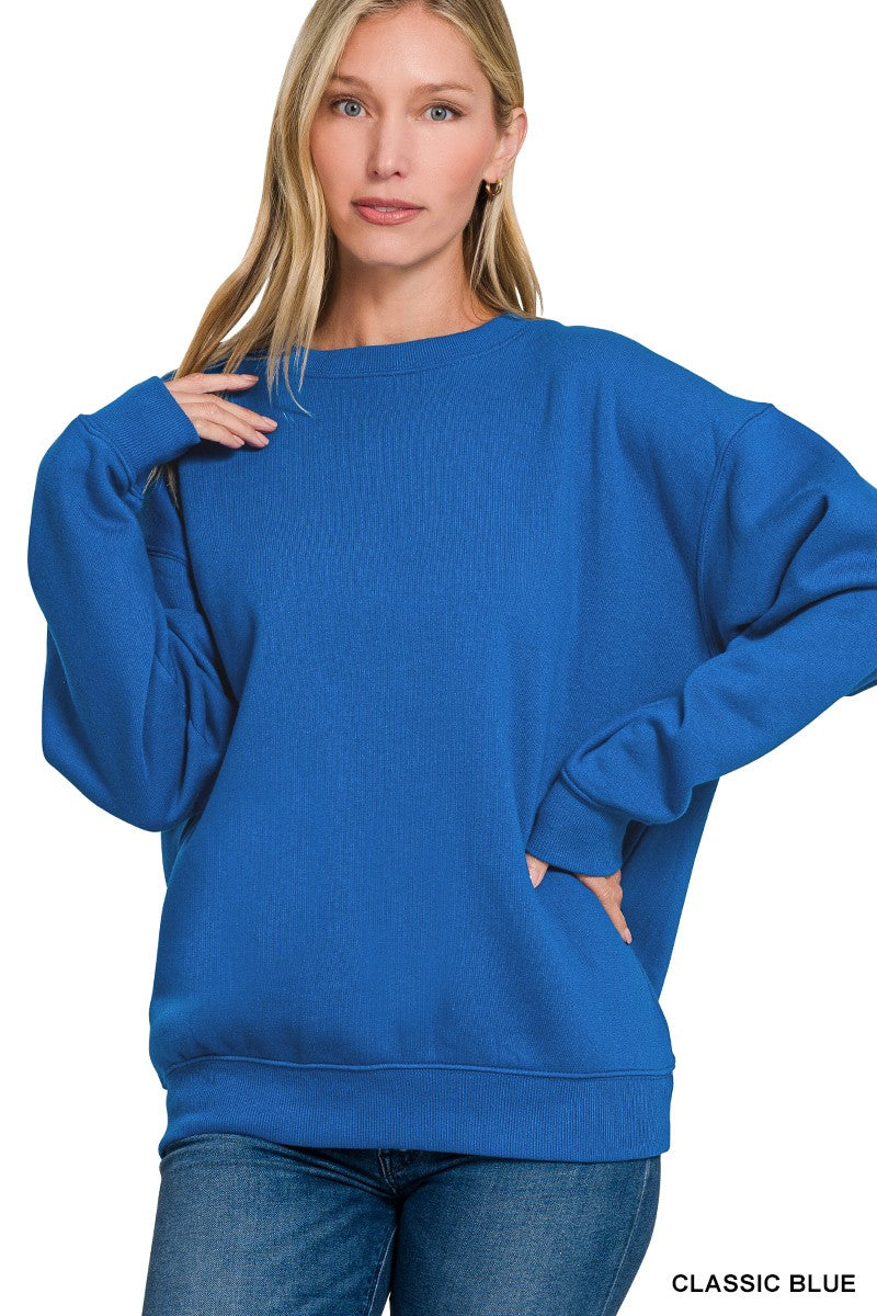 Fleece Crewneck Pullover Sweatshirts**DEAL - COUPON EXCLUDED