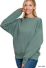 Fleece Crewneck Pullover Sweatshirts**DEAL - COUPON EXCLUDED