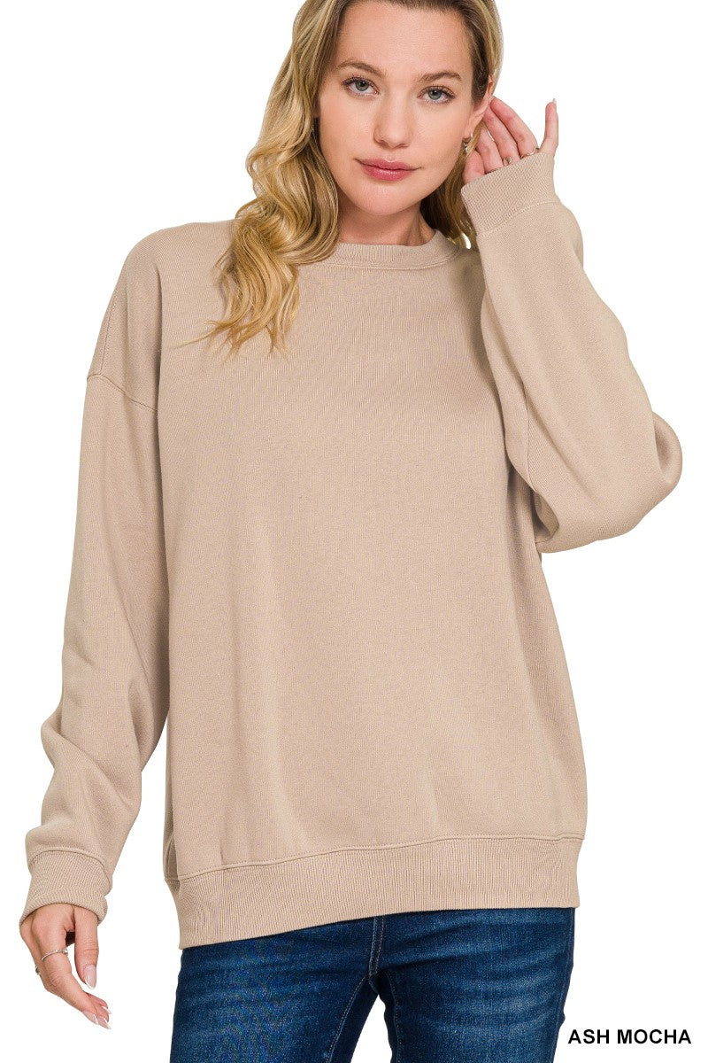 Fleece Crewneck Pullover Sweatshirts**DEAL - COUPON EXCLUDED