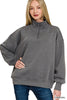 Scuba Half Zip Pullover (7 COLORS) | ZENANA *LA LIVE PREORDER