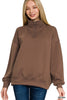 Scuba Half Zip Pullover (7 COLORS) | ZENANA *LA LIVE PREORDER