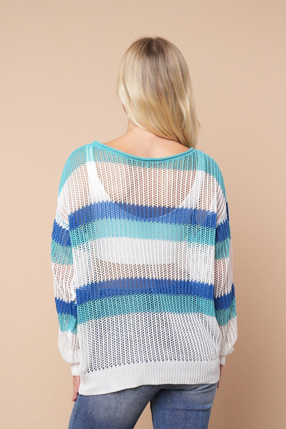 Ocean Breeze Stripe Sweater