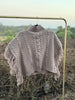 Cider - Crop Top Poncho With Tassel Trim