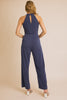 Blue Halter Neck Sleeveless Jumpsuit | GILLI *30A JANUARY PREORDER