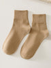 Simple Retro Drawstring Mid-Calf Socks *DEAL