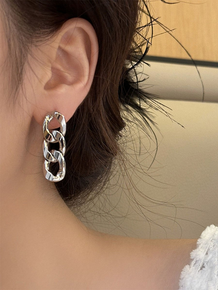 Simple And Fashionable Tassel Earrings