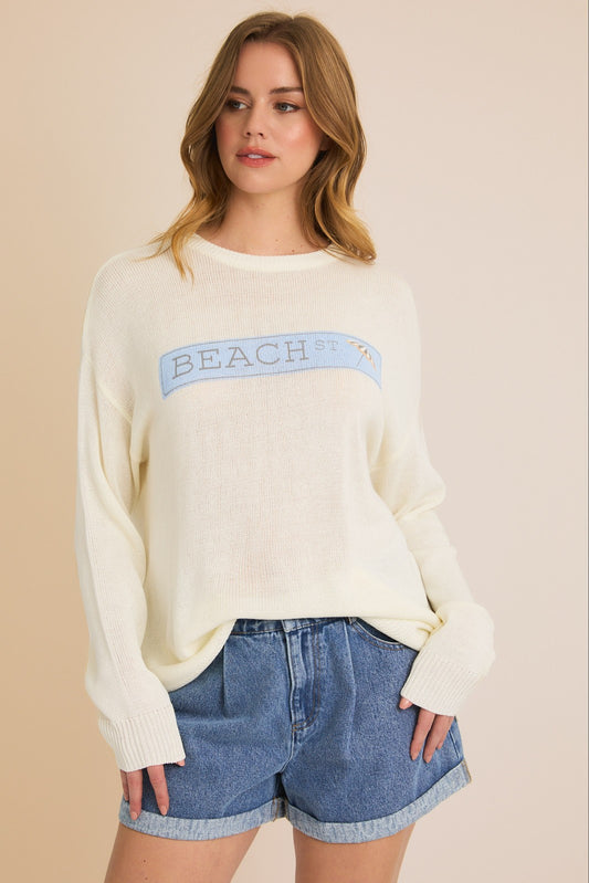 Beach Street Lightweight Sweater | GILLI *30A JANUARY PREORDER