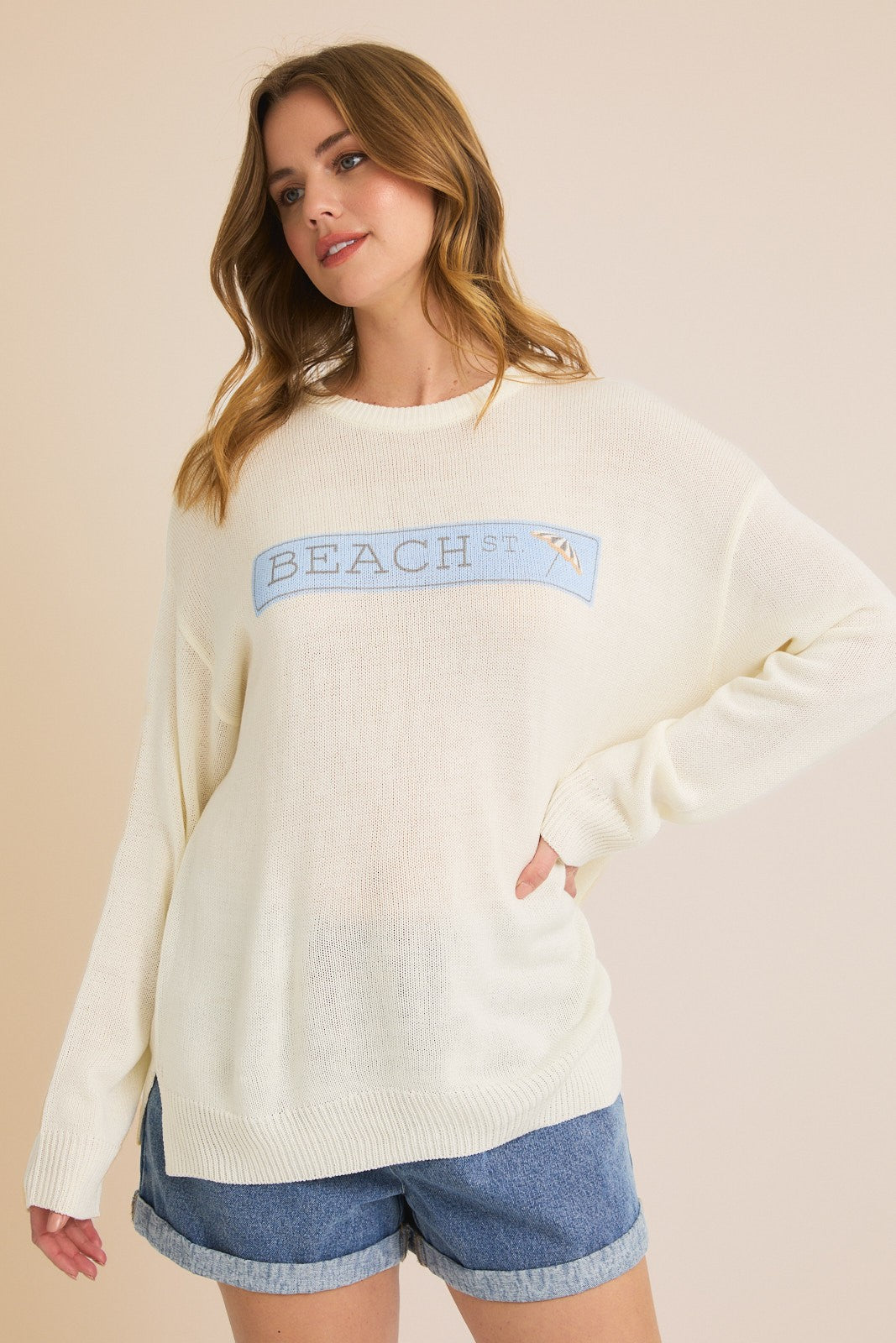 Beach Street Lightweight Sweater | GILLI *30A JANUARY PREORDER