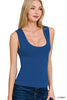 Double Layered Tank Top | ZENANA *DEAL