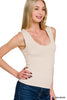 Double Layered Tank Top | ZENANA *DEAL