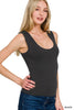 Double Layered Tank Top | ZENANA *DEAL