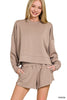 Scuba Long Sleeve Sweatshirts & Shorts Set - DEAL