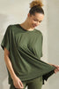 Women's Short Sleeve Ultracozy Crew Top | YELETE *30A SEPT PREORDER