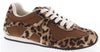 Leopard Suede Platform Sneakers