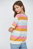 Stripe MultiColor Lightweight Sweater - Final Sale