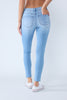 Light Wash Classic High Rise Skinny Jeans