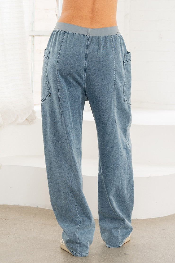 Wide Leg Denim Pants | SEW IN LOVE *30A SEPT PREORDER