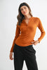 Essential Long-sleeved Micro-ribbed Henley Top | MONO B