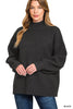 Mock Neck Sweater (4 COLORS) | ZENANA *LA LIVE PREORDER