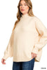 Mock Neck Sweater (4 COLORS) | ZENANA *LA LIVE PREORDER