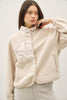 Thermal Fleece Jacket W/ Pockets & High Neck (3 COLORS) | BE COOL *LA LIVE PREORDER