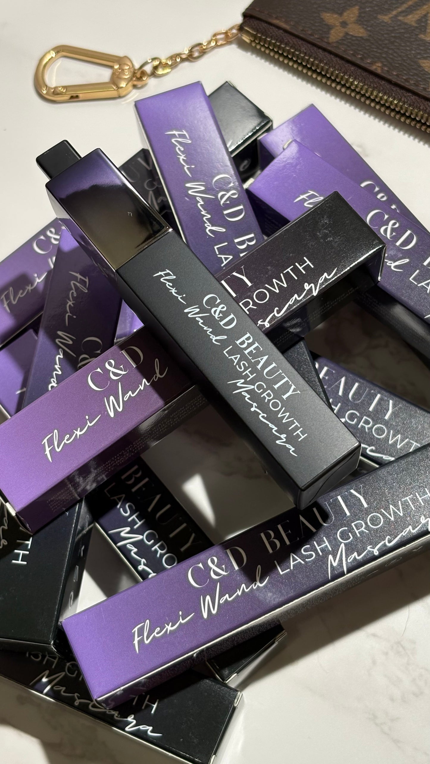 Black Flexi Wand Lash Growth Mascara | C&D BEAUTY *30A SEPT PREORDER