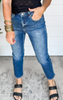 Super High Rise Stretch Mom Denim Jeans - MICA - Final Sale