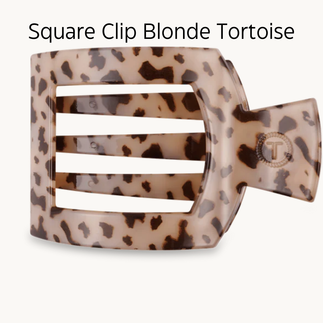 Medium Flat Square Hair Clips | Teleties * 30A OCTOBER LIVE PREORDER