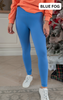 MONO B. Nylon-Blend Essential Solid Leggings - Final Sale