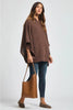 The Horizon Ribbed Knit Poncho Top *DEAL