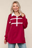 Collared Solid Loose Fit Pullover Knit Top | HAPTICS *NASHVILLE LIVE PREORDER