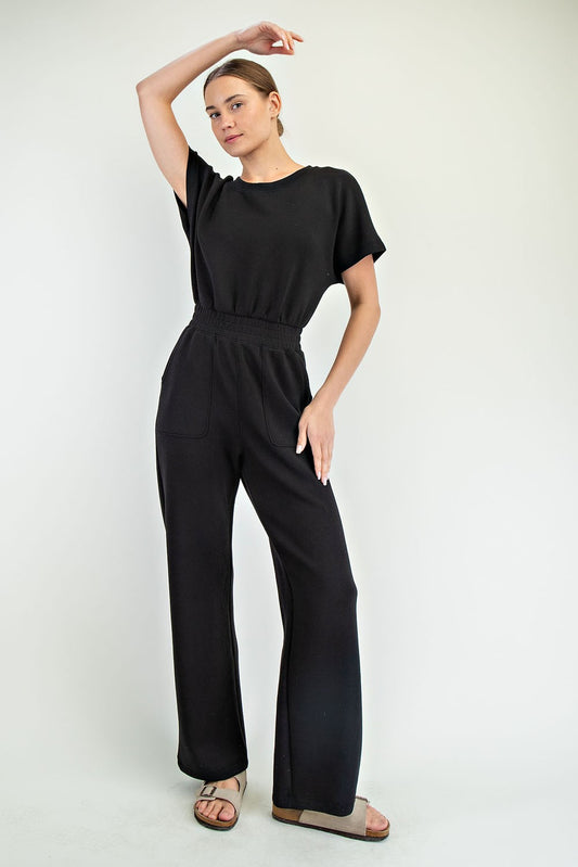 Modal Short Sleeve Jumpsuit | RAE MODE *30A JANUARY PREORDER))