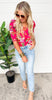 Pretty Little Flower Puff Sleeve Top