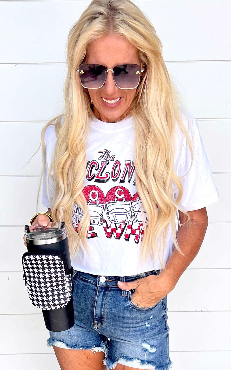 The Who Iowa State Rock Cropped Tee