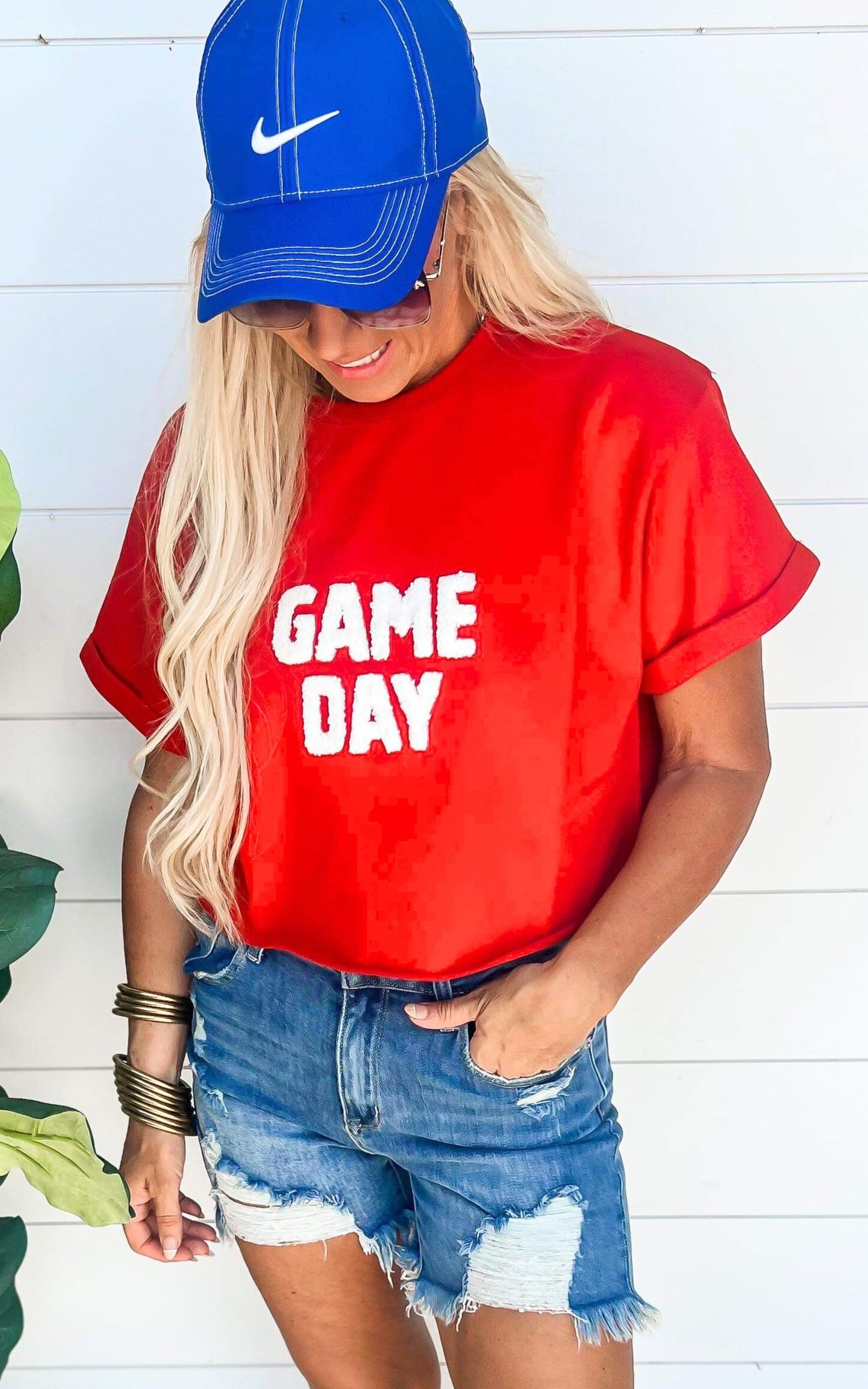 Game Day Flocking Terry T-Shirt