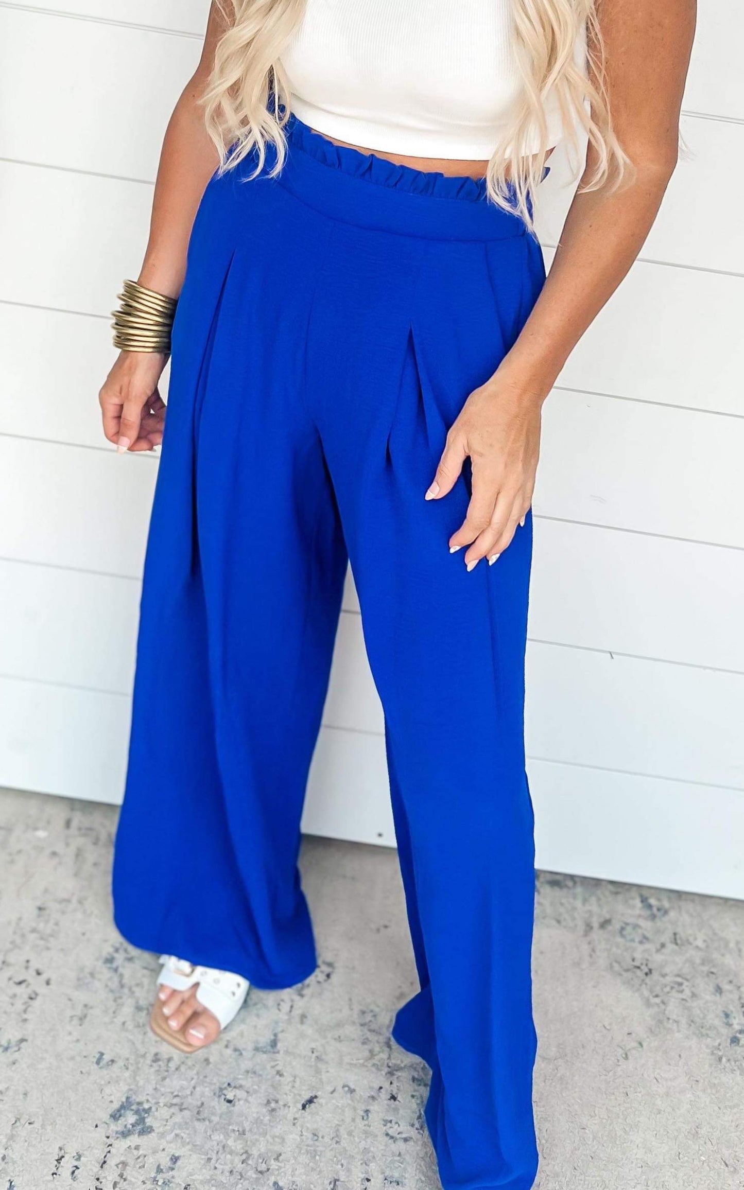 Royal Wide-Leg Pants