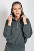 Butter Quarter Zip Hoodie w/ Kangaroo Pocket - Final Sale