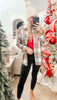 Winter Plaid Flannel Top by Salty Wave* - Final Sale