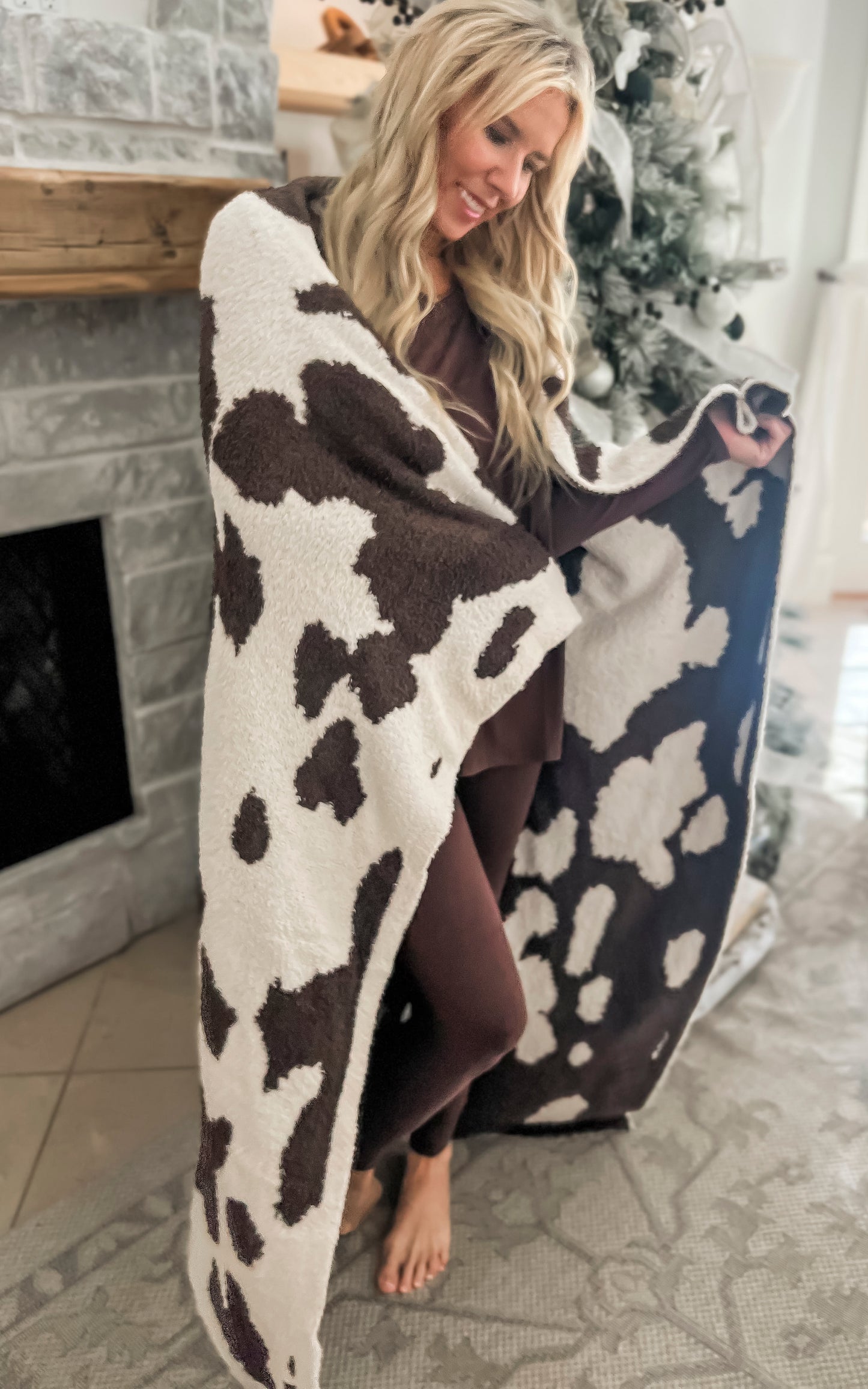 The Cow Dreamer Blanket by Salty Wave *SHIP DATE DEC 8th DEAL - -COUPON EXCLUDED*