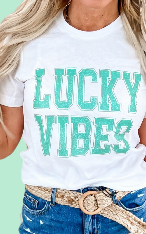 Lucky Vibes Graphic T-shirt